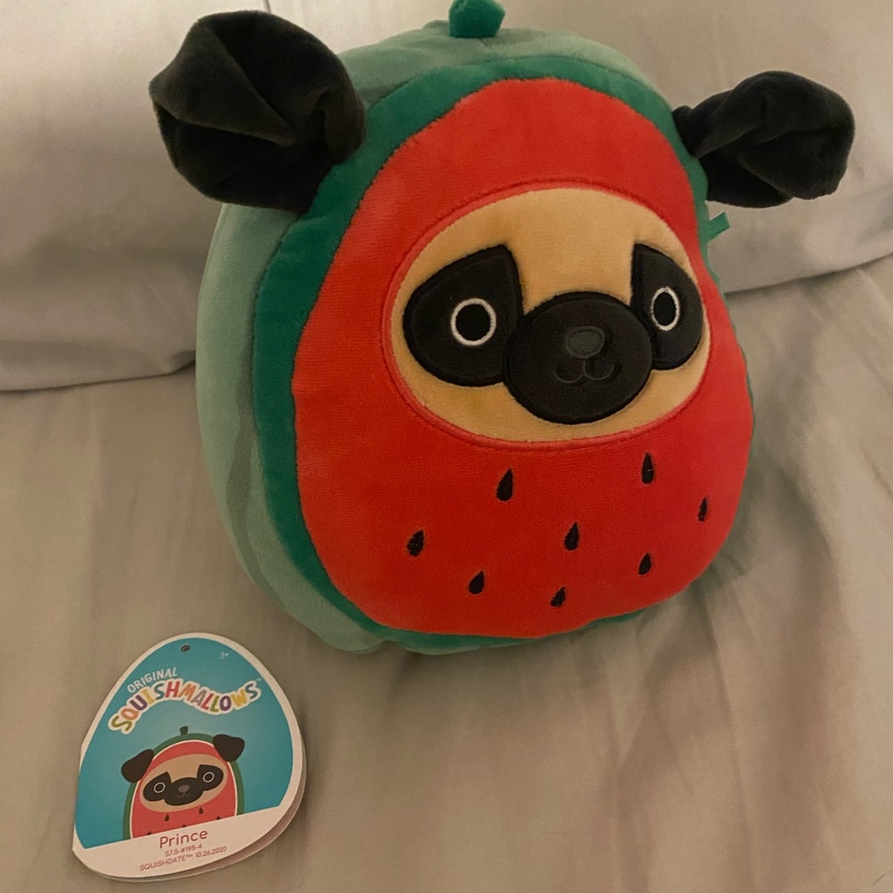 Squishmallow 7.5 Prince Watermelon